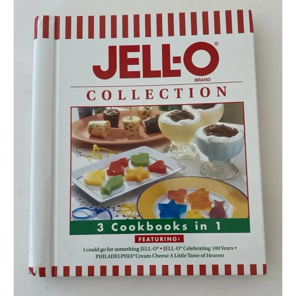 Campbells & Jell-O Collection: Lot of 2 Cookbooks-3 Cookbooks in 1- Spiral-bound